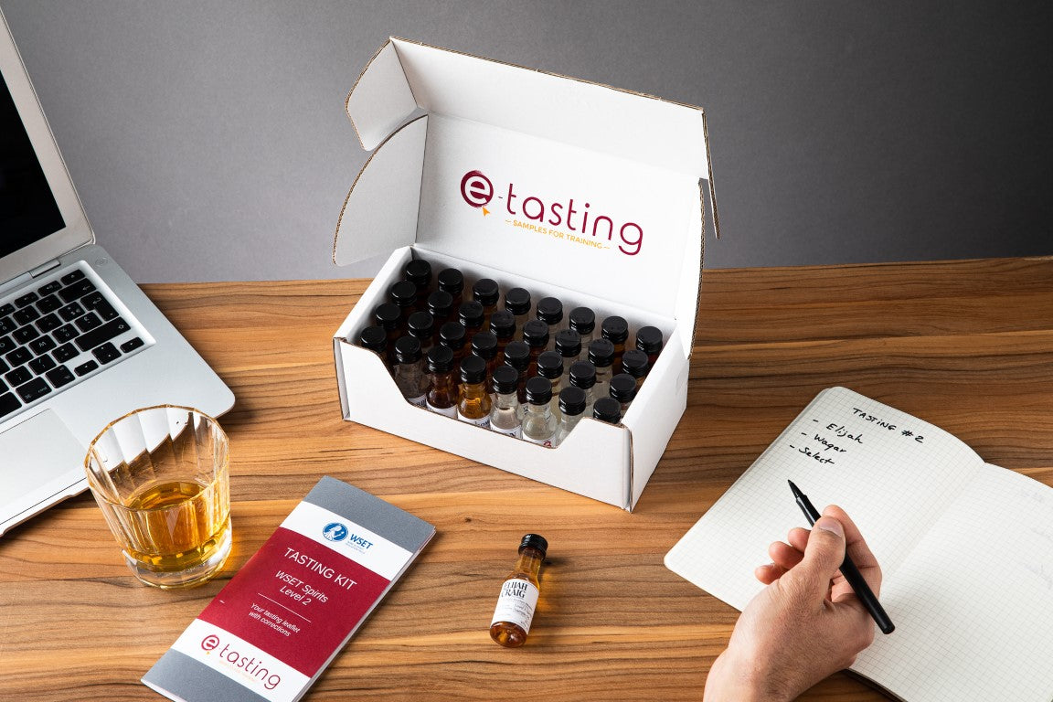 wset training wset level 2 spirits tasting kit