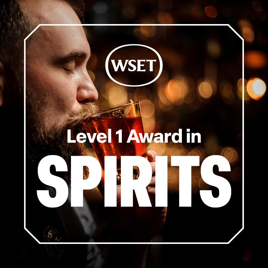 Kit de degustación de bebidas espirituosas WSET nivel 1