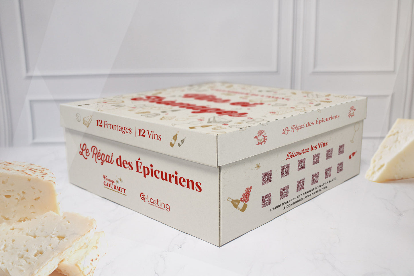 The ‘Wine & Cheese’ Advent Calendar - Le régal des Epicuriens
