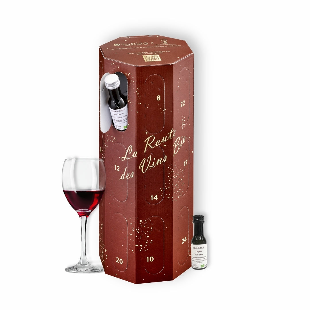 Organic Wine Advent Calendar - "The Organic Wine Route of France"