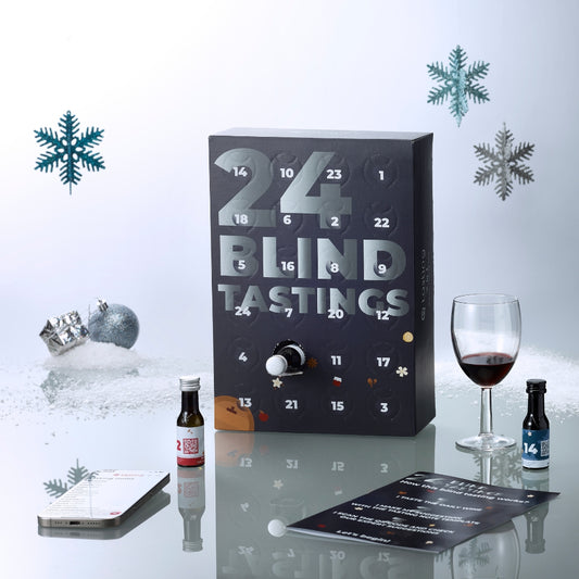 Calendario de Adviento de Vinos con 24 Catas a Ciegas - Edición 2025