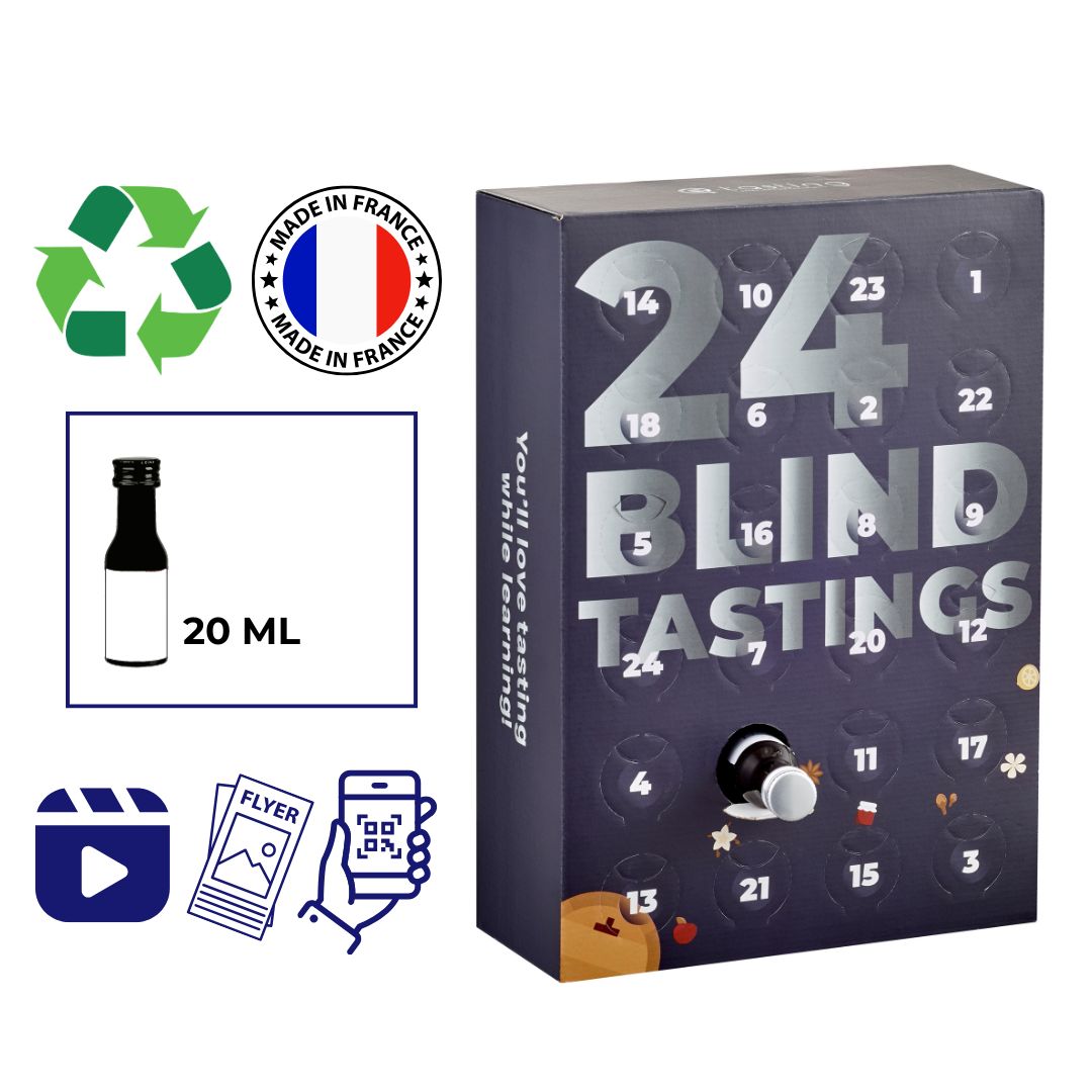 Calendario de Adviento de Vinos con 24 Catas a Ciegas - Edición 2025