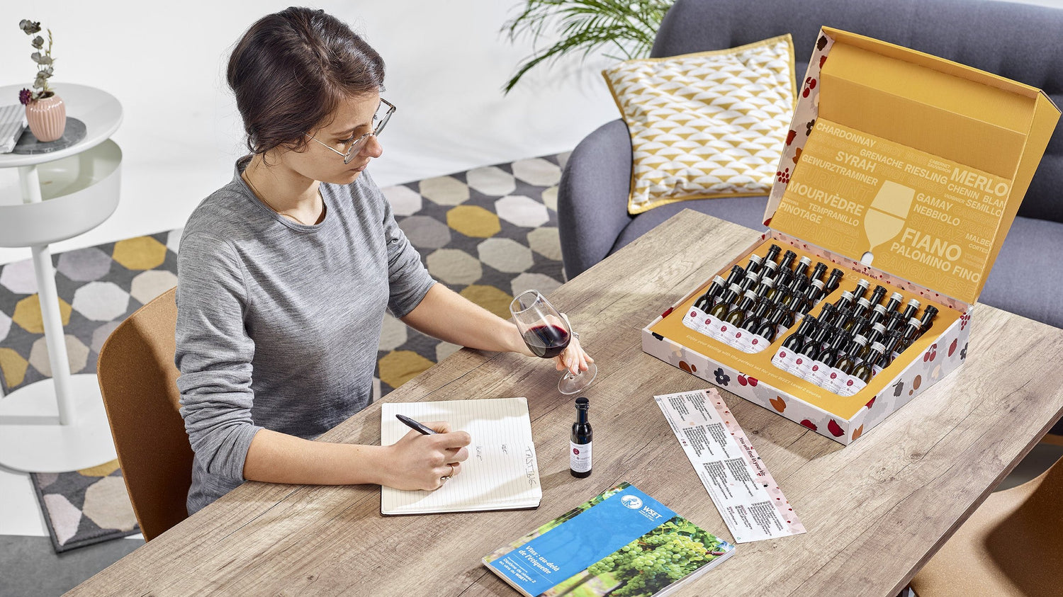 WSET wine tasting kit wset level 2 wine box wine set