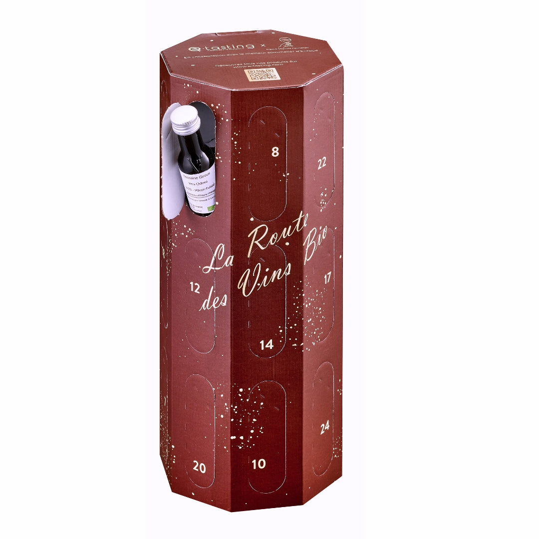 Calendario de Adviento del Vino Orgánico Francés