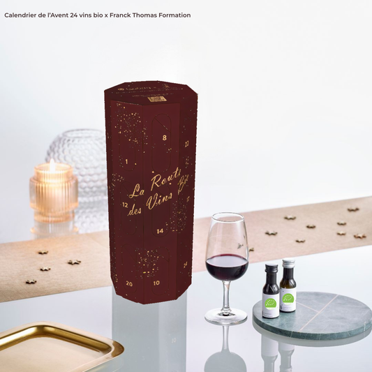 Le calendrier de l'Avent des Vins Bio Français